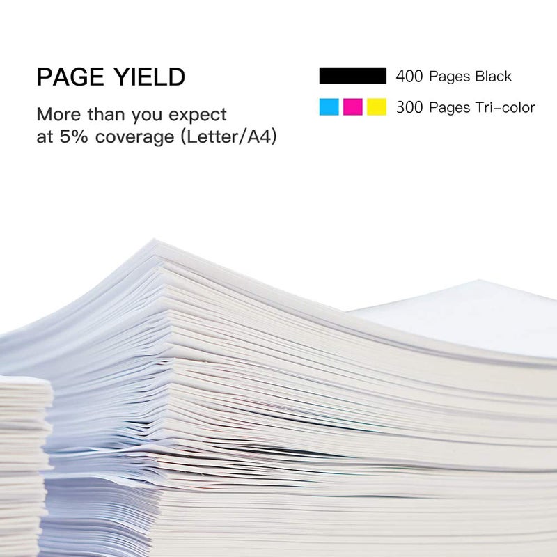 BJ Ink Cartridges Replacement for Canon PG-245XL 245 XL Compatible with Canon PIXMA MG2520 MG2920 MG2922 MG2924 MG2420 MG2522 MG2525 MX490 Printer (2 Black) - Image 3